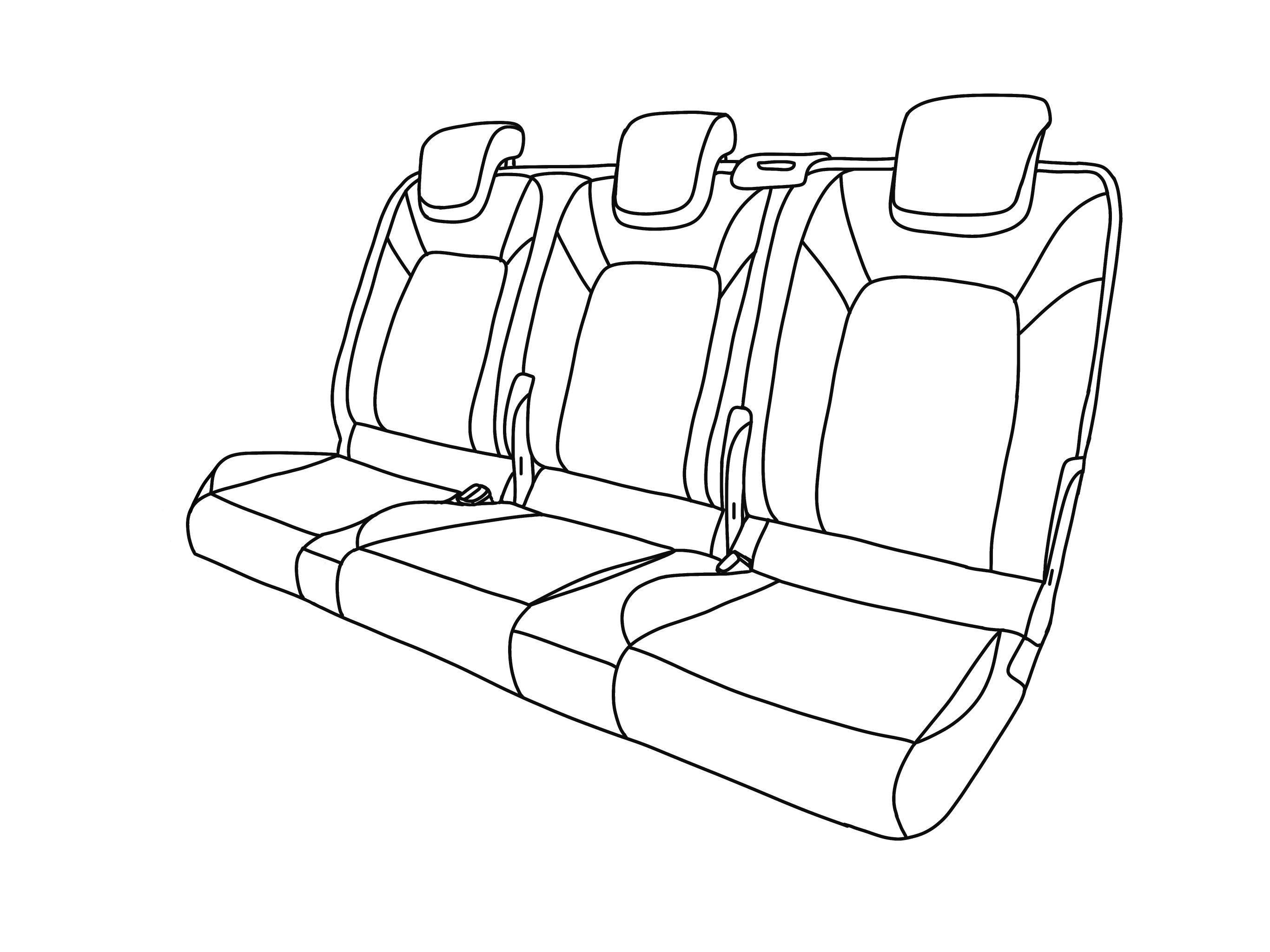 Fits Ford Custom Tourneo 2023+ Tailored Seat Covers