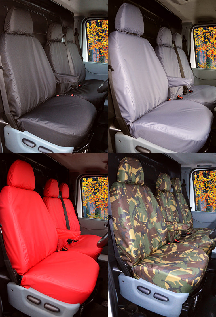 Source Black and Red Leather Car Seat Covers Front Seat with 2 Car