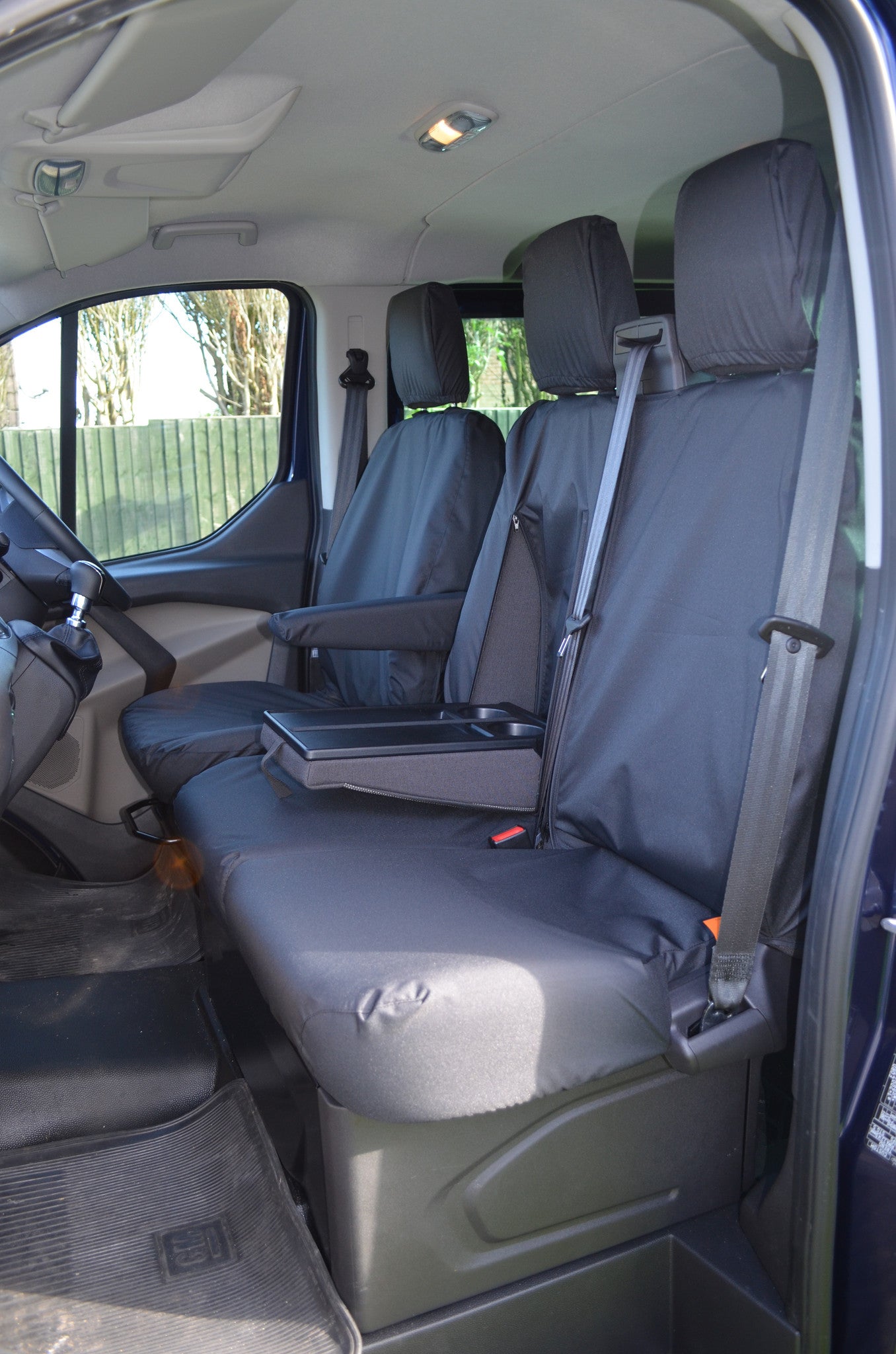 Ford transit custom crew shop cab seat covers